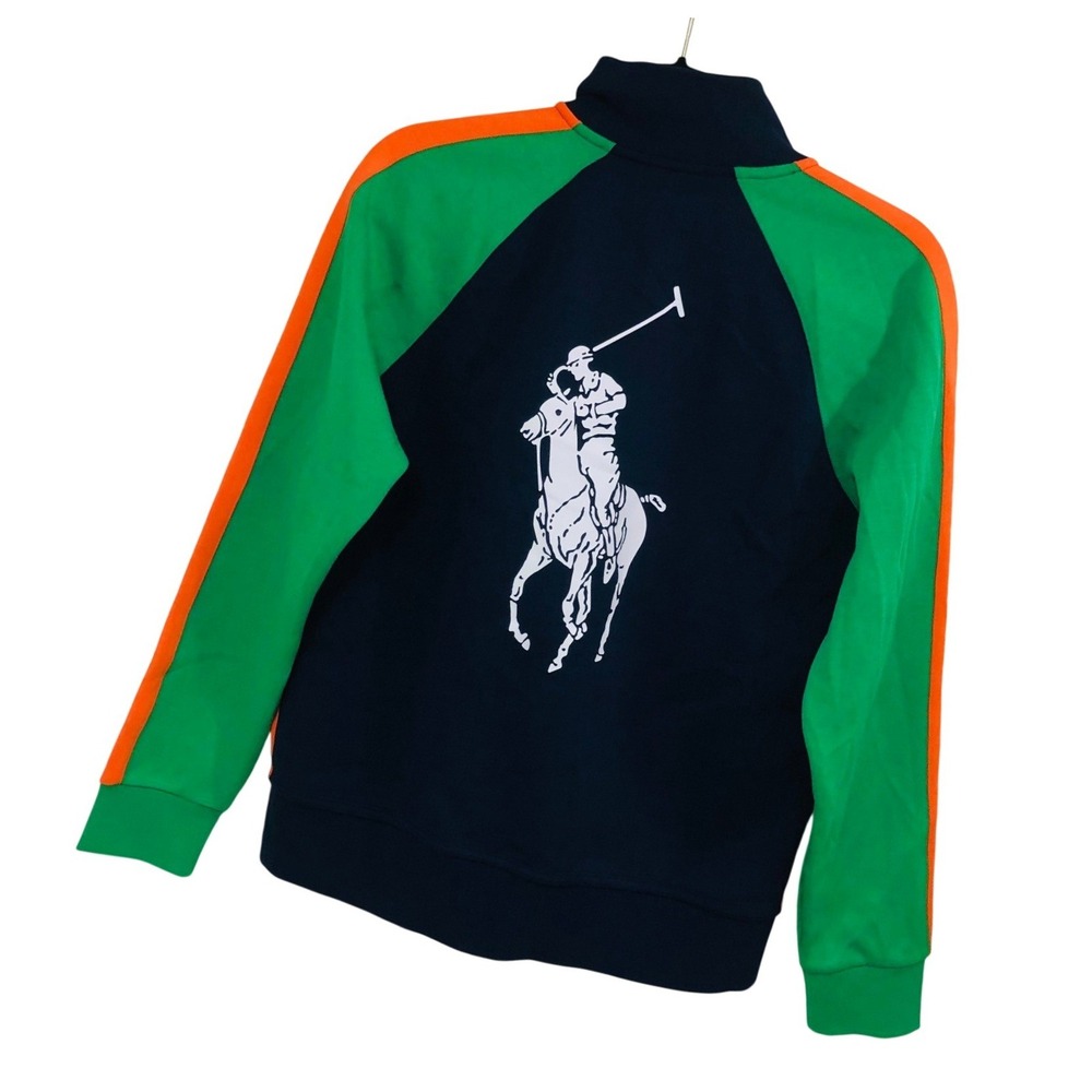 NWT Polo Ralph Lauren US Open Ball Crew Jacket Big Pony Tennis Preppy Mens M